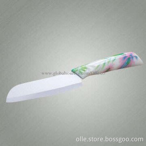Water Transfer Printing Process Ceramic Kitchen Knife